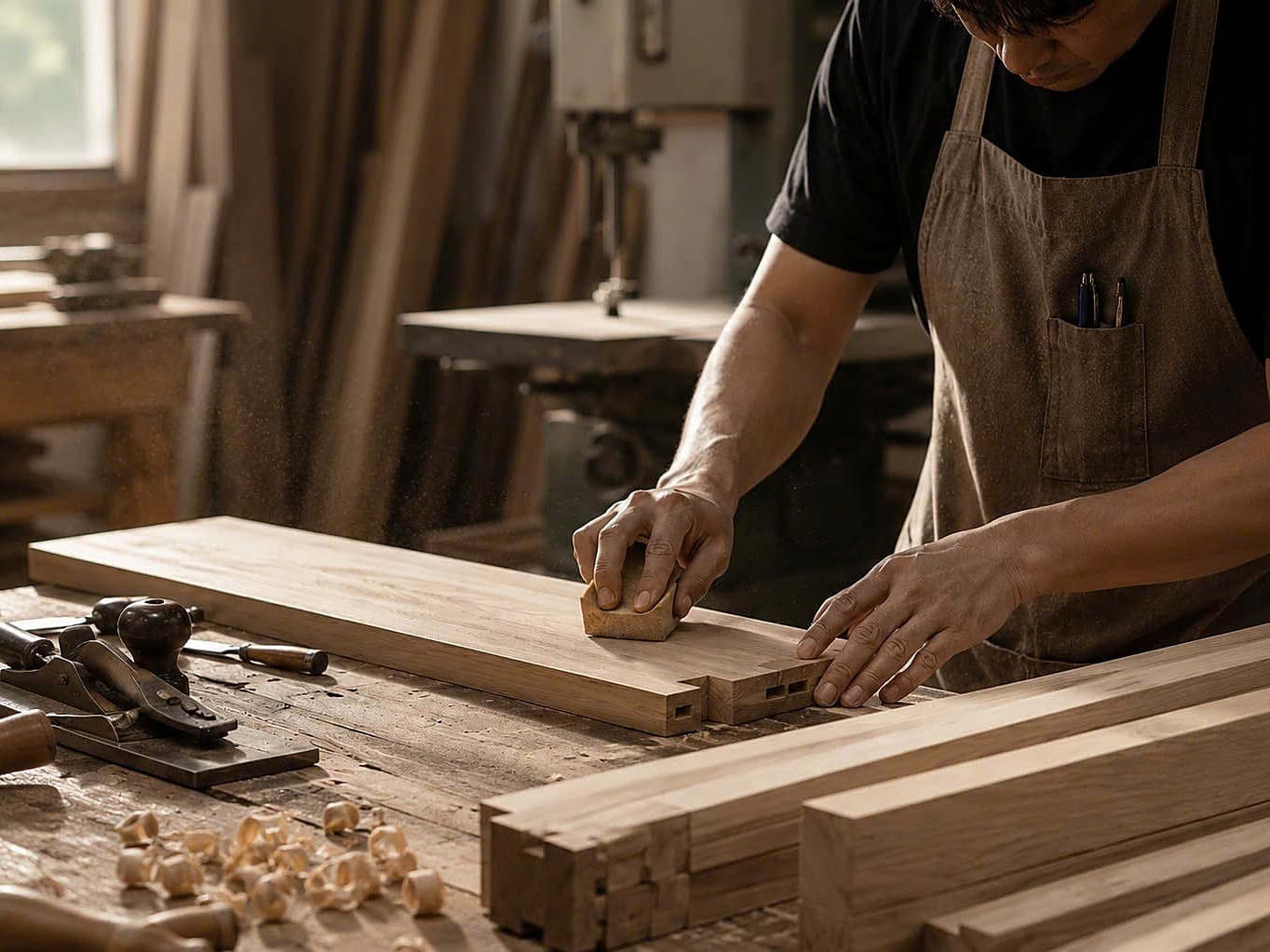 Production — Crafted in our workshop.