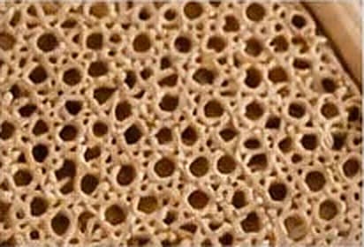 Natural Cane — natural fibres material sample